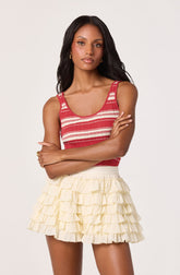 Danfy Bloomer High-Rise Shorts