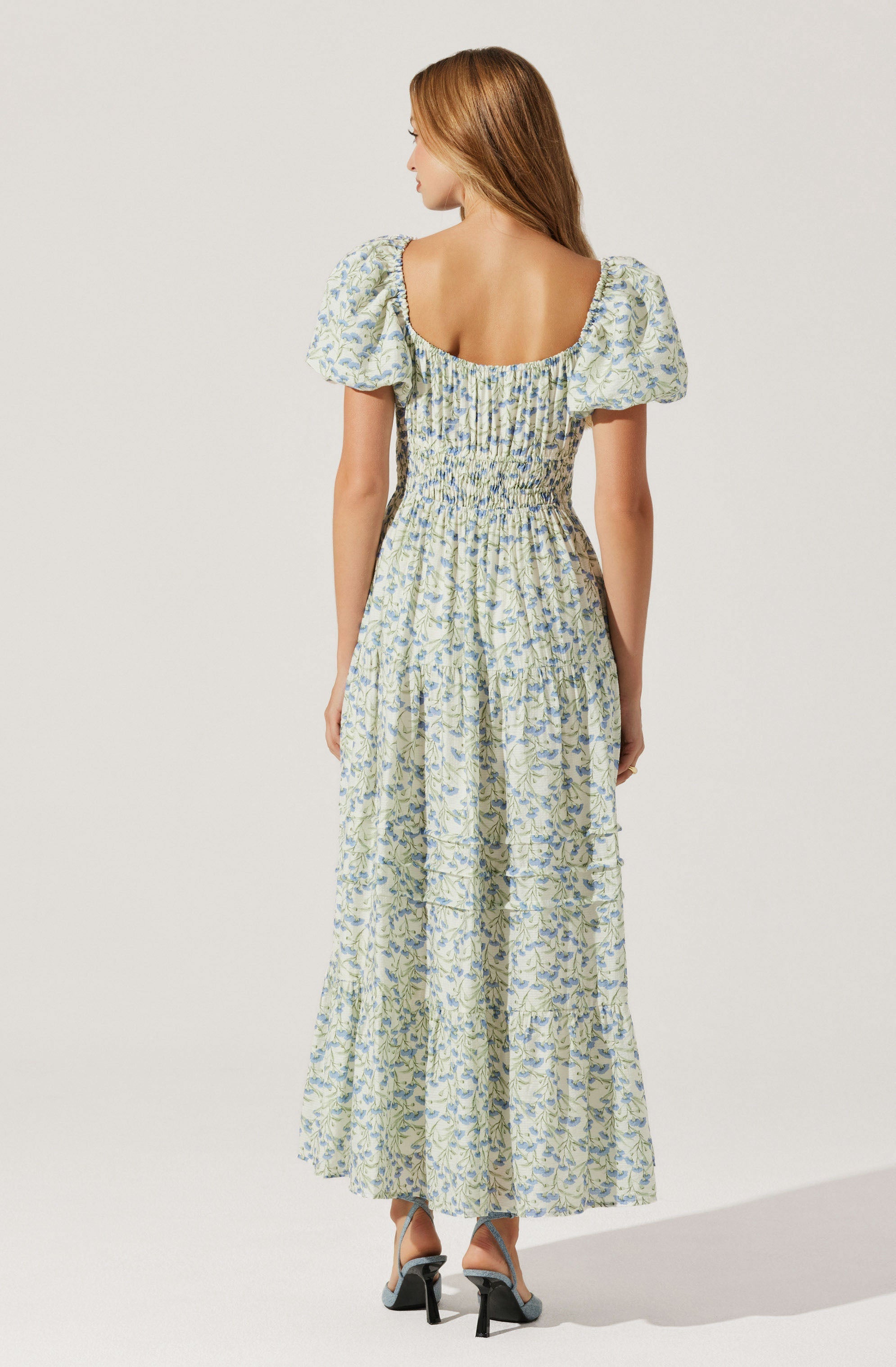 Florentina Floral Tiered Maxi Dress