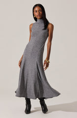 Haylie Sleeveless Turtleneck Sweater Dress