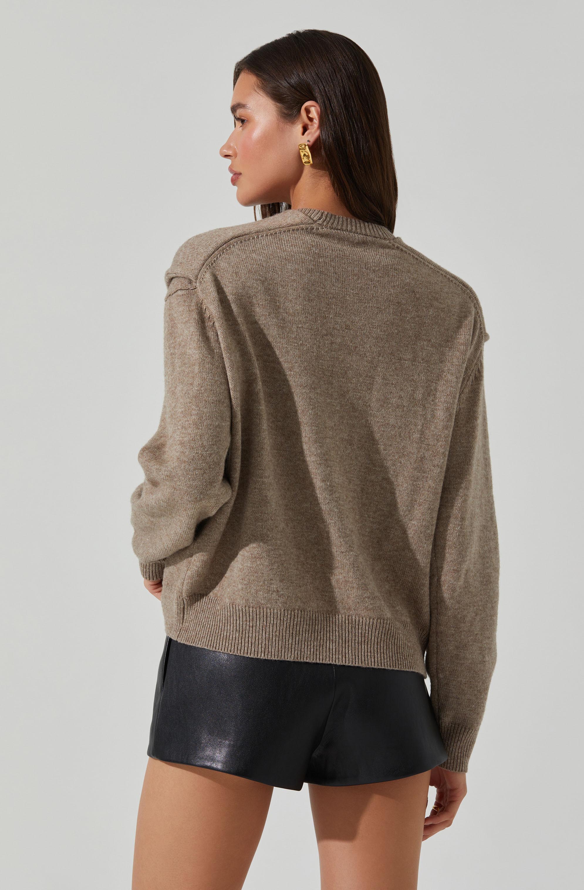 Delrin Double Layered Sweater
